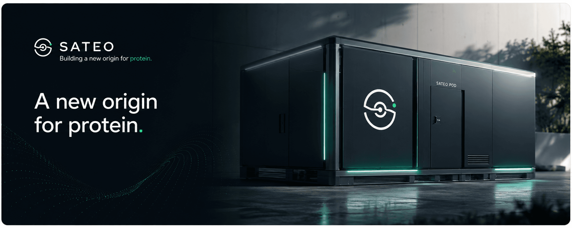 The Sateo POD, a modular protein production unit